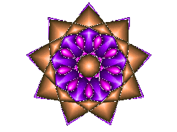 Nine-Pointed Star of Baha'i Faith